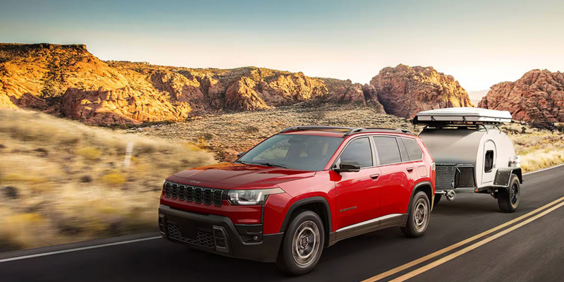 2026 Jeep Cherokee midsize SUV with modern styling, advanced technology.