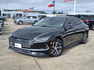 2023 Hyundai Sonata Hybrid Blue