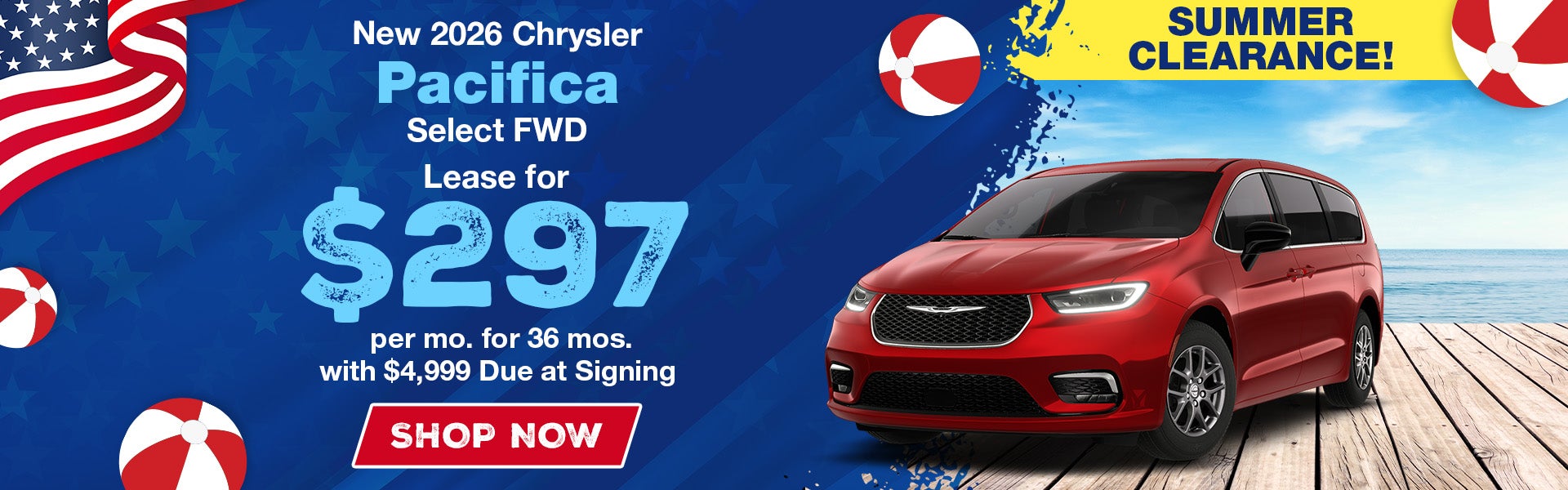 2026 CHRYSLER PACIFICA SELECT FWD 