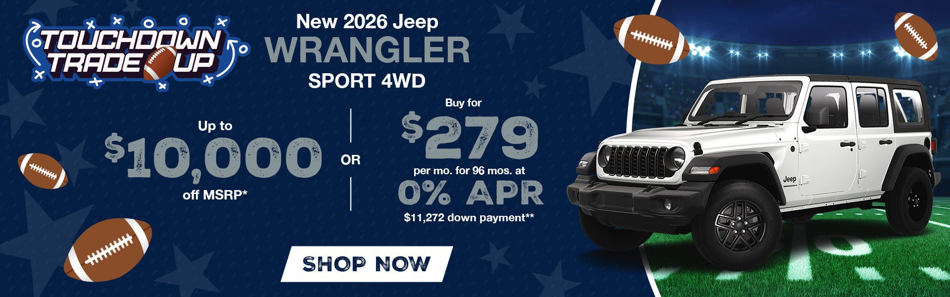 Jeep Wrangler lease deal 